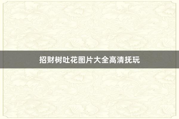 招财树吐花图片大全高清抚玩